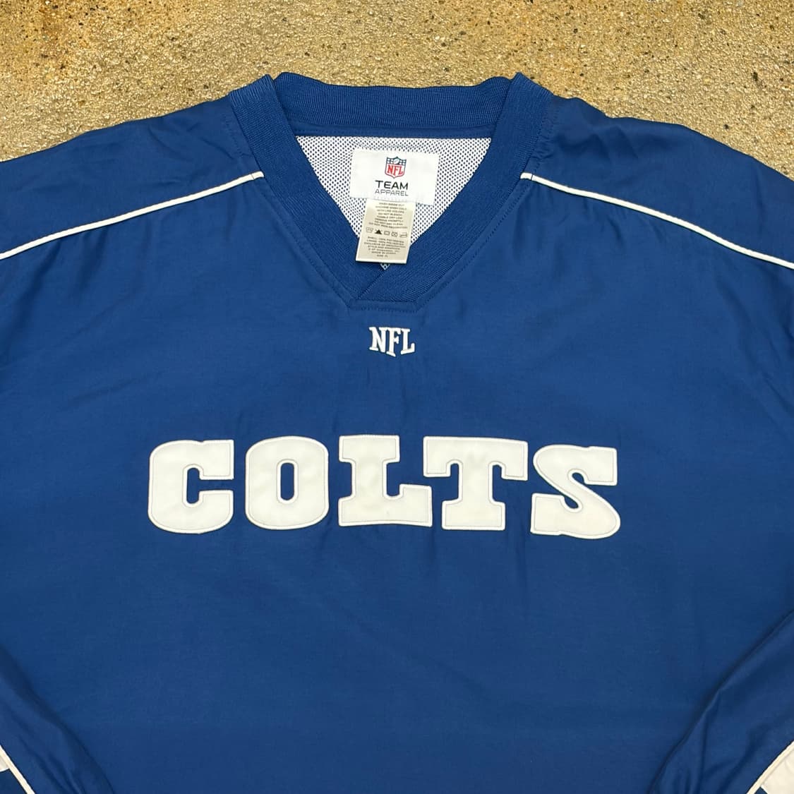 00s 미국 빈티지 NFL 콜트 풀오버 바람막이 상품이미지4