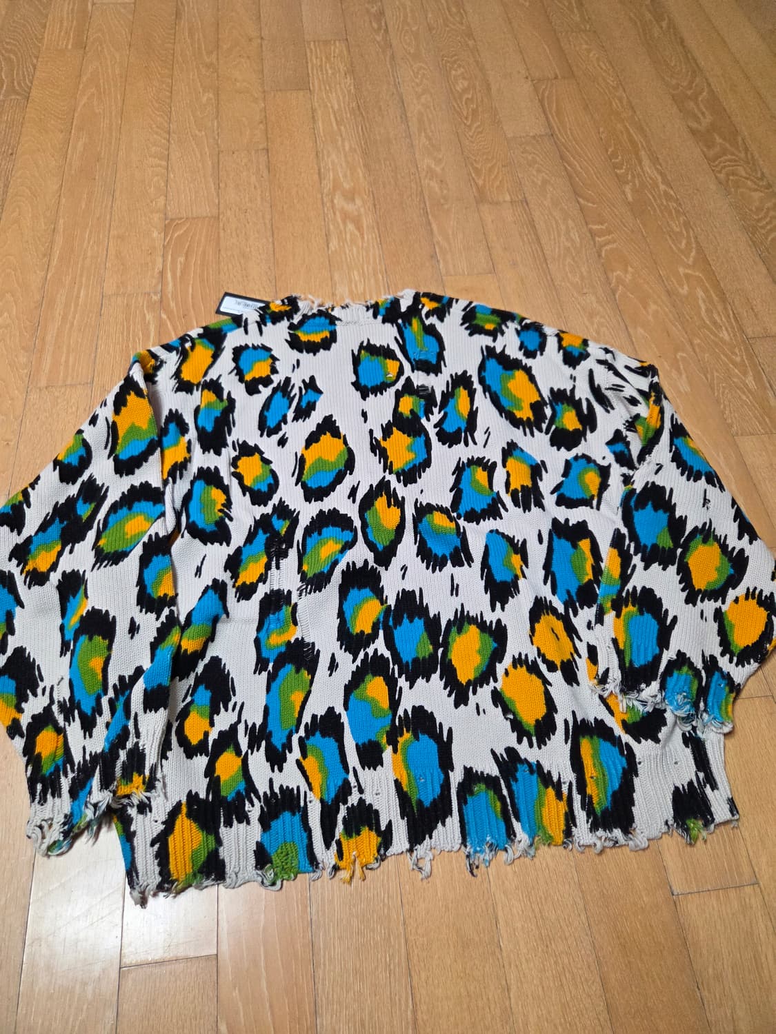 R13 시그니처 레오파드 니트 상품이미지8