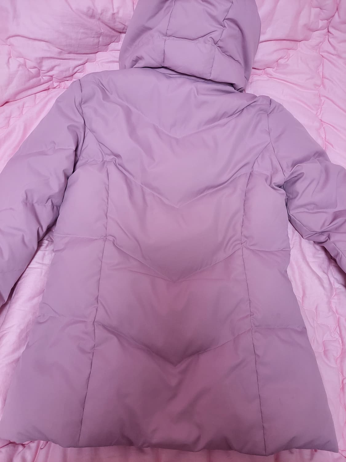 급처상태양호!Slazenger슬레진저 핑크공주패딩 레니본st럭키슈에뜨st 상품이미지3