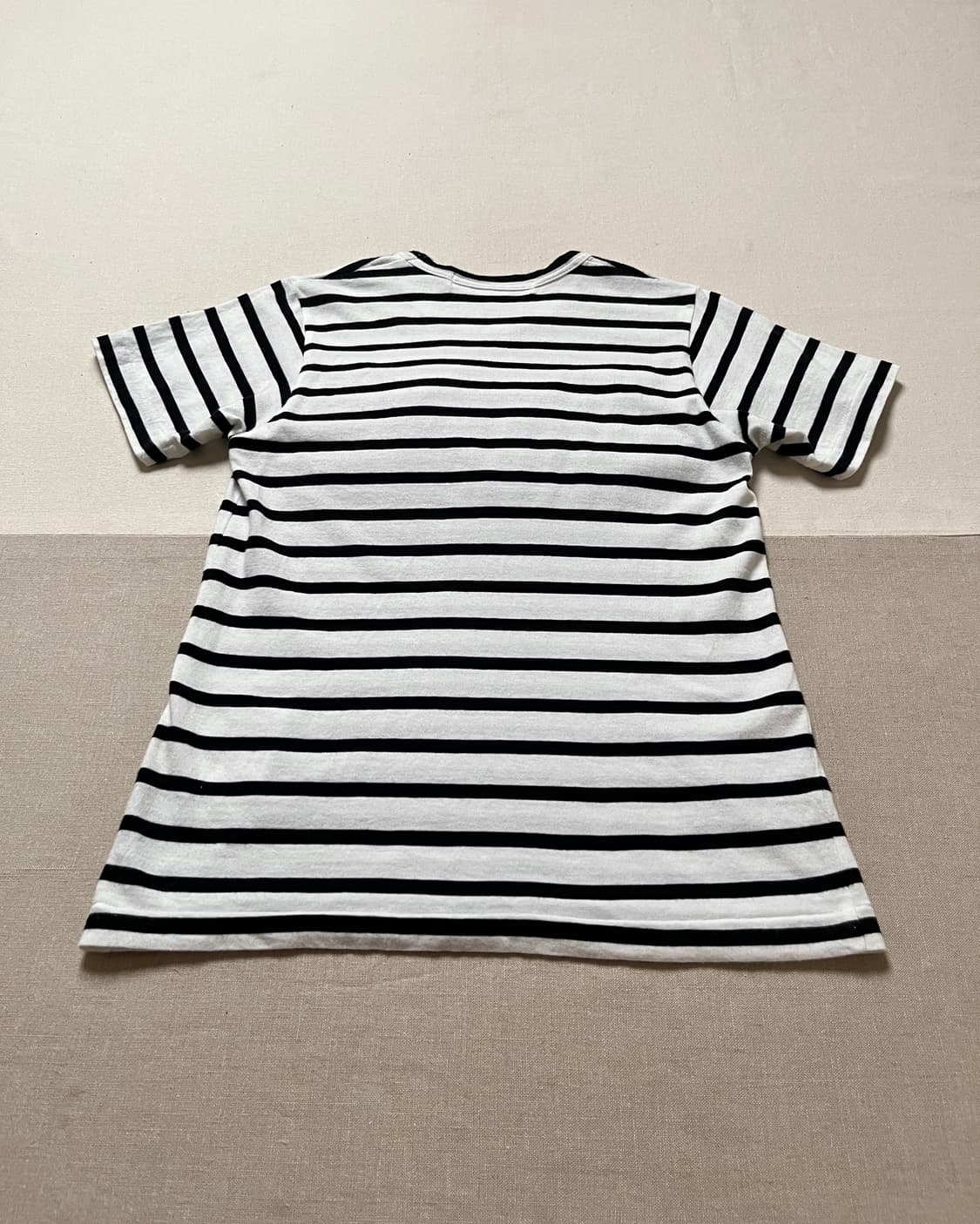 꼼데가르송 스트라이프 프릴 티셔츠 comme des garcons 상품이미지4