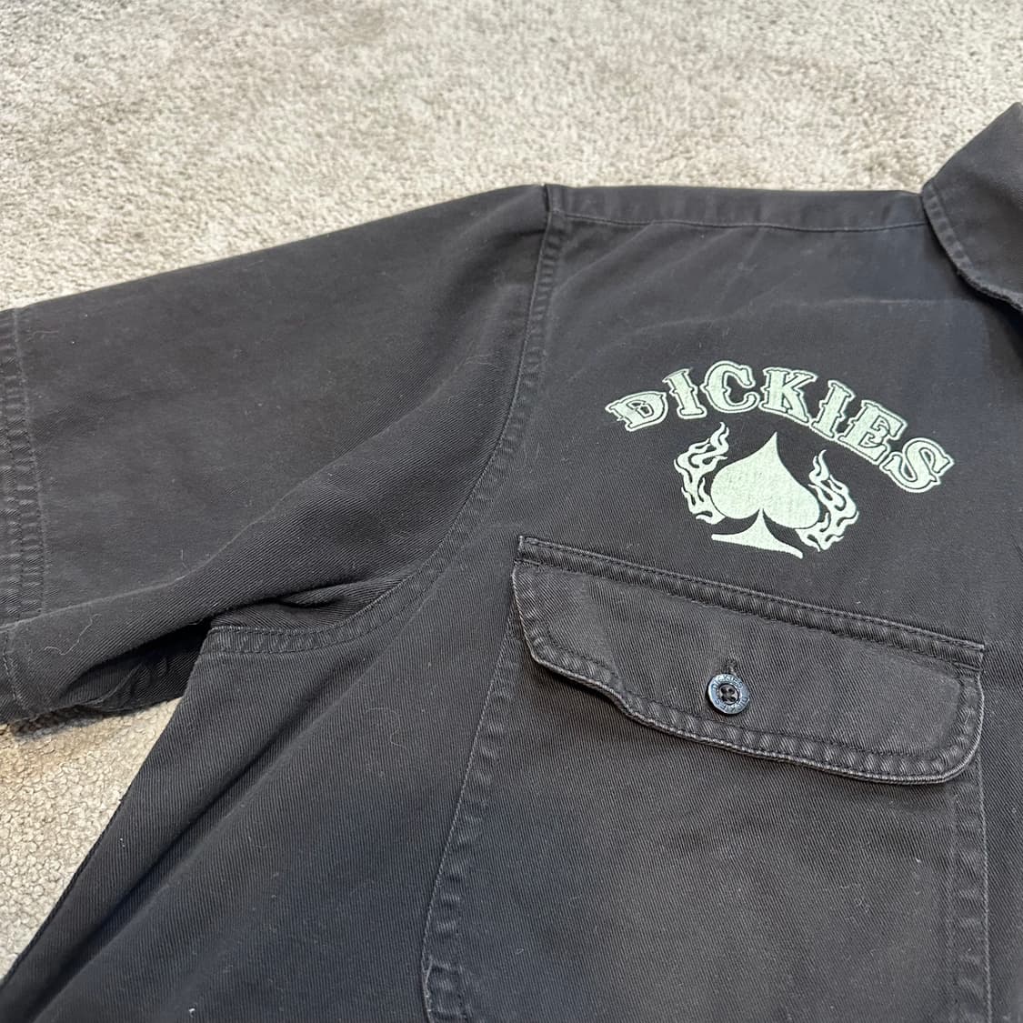 디키즈 올드스쿨 그래픽 워크웨어 셔츠XL 상품이미지6