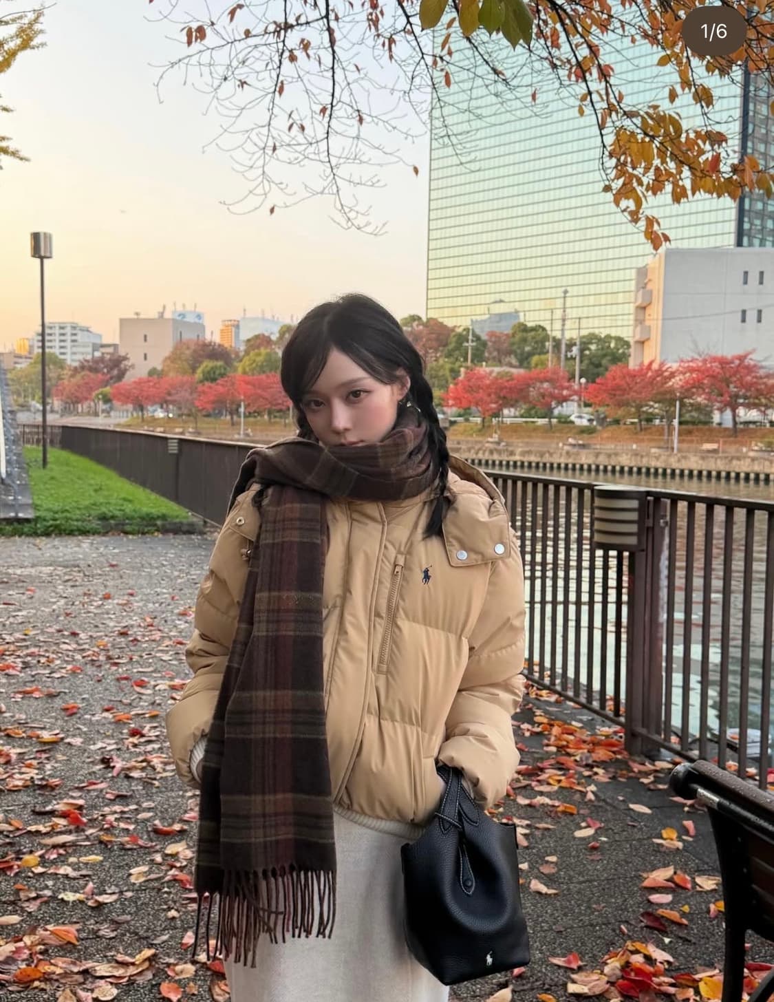 폴로 랄프로렌 후드 퀄팅 패딩 자켓 카멜 (새상품) 상품이미지2