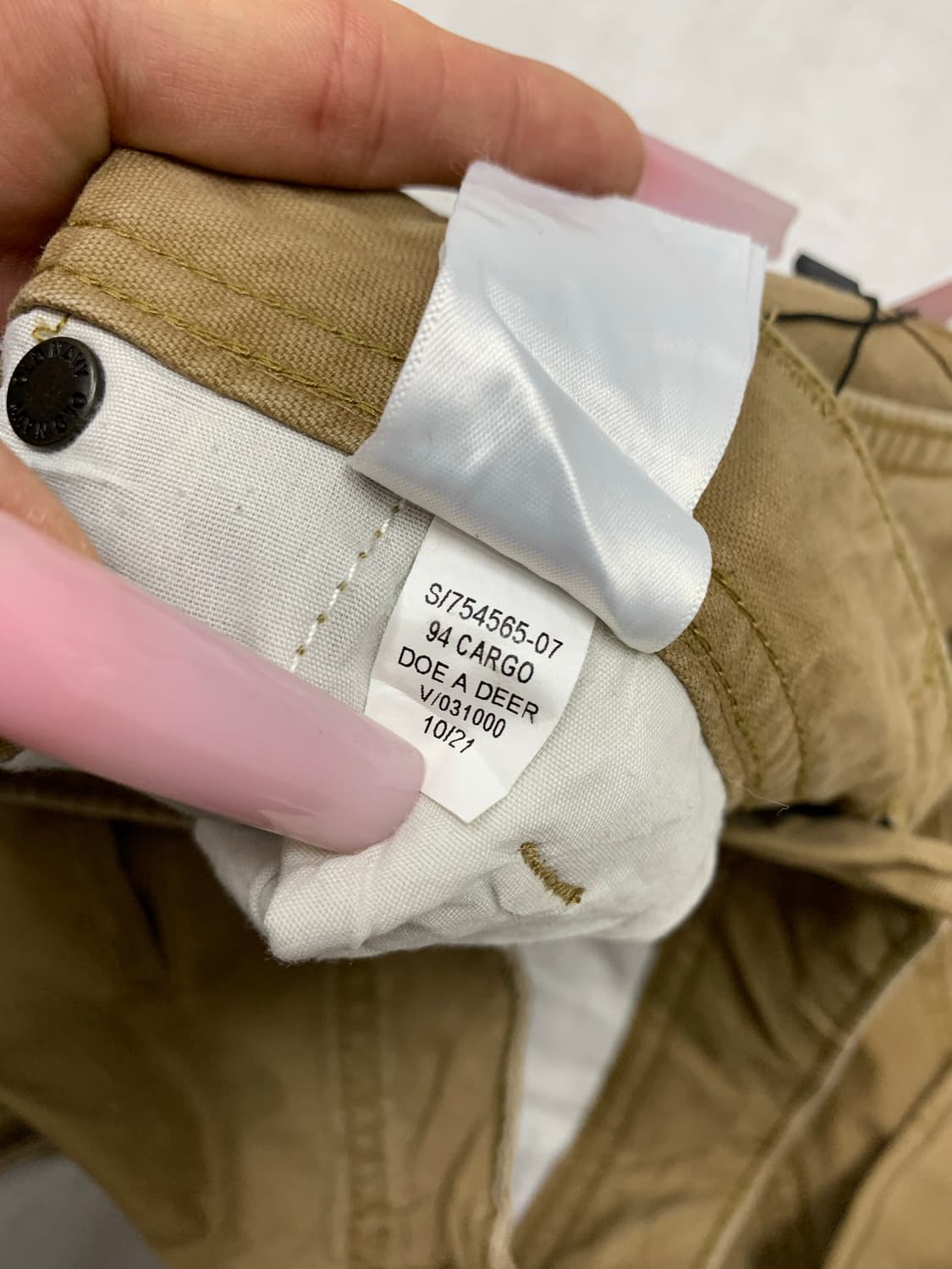 Old navy 딥베이지 카고 팬츠 #696 상품이미지6