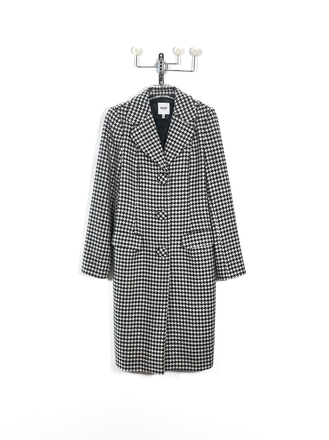 모스키노 하운즈투스 울 코트 상품이미지1