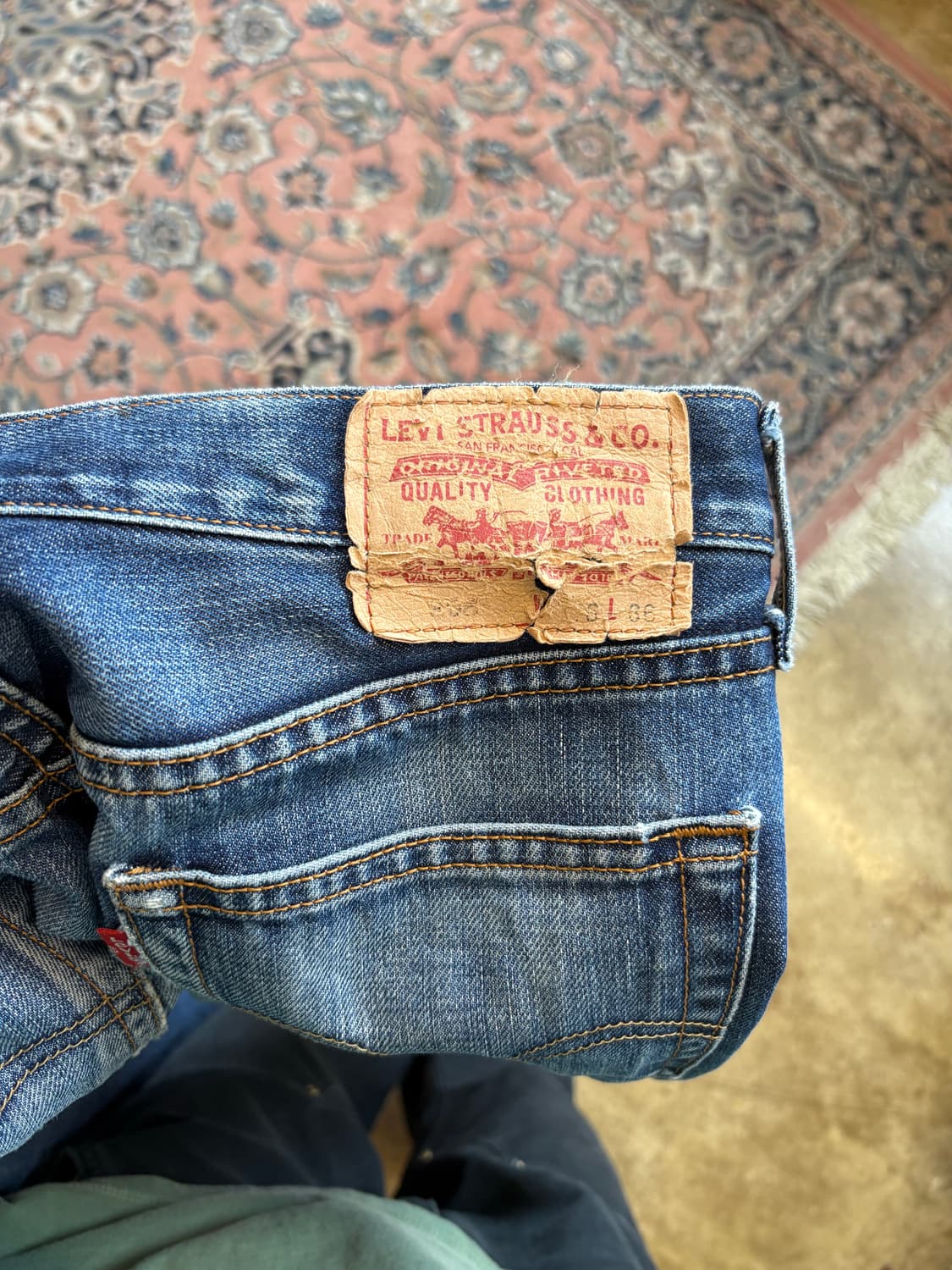 00s 리바이스 505 데님 상품이미지8