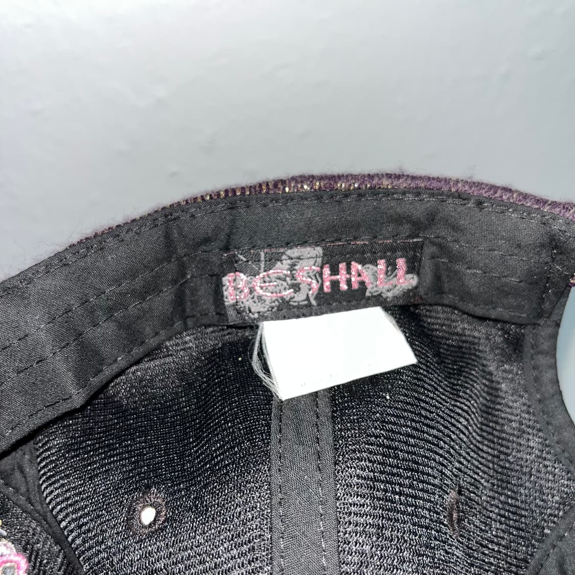 빈티지 스트라이프 글리터 볼캡 상품이미지3