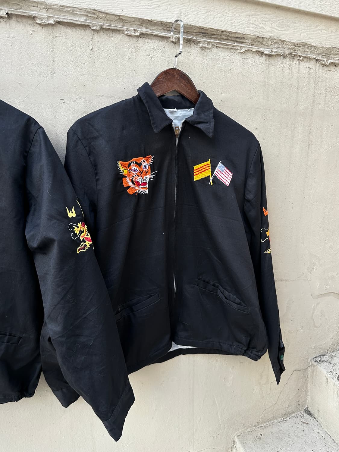 베트남전 자수 커스텀 워크 자켓  상품이미지4