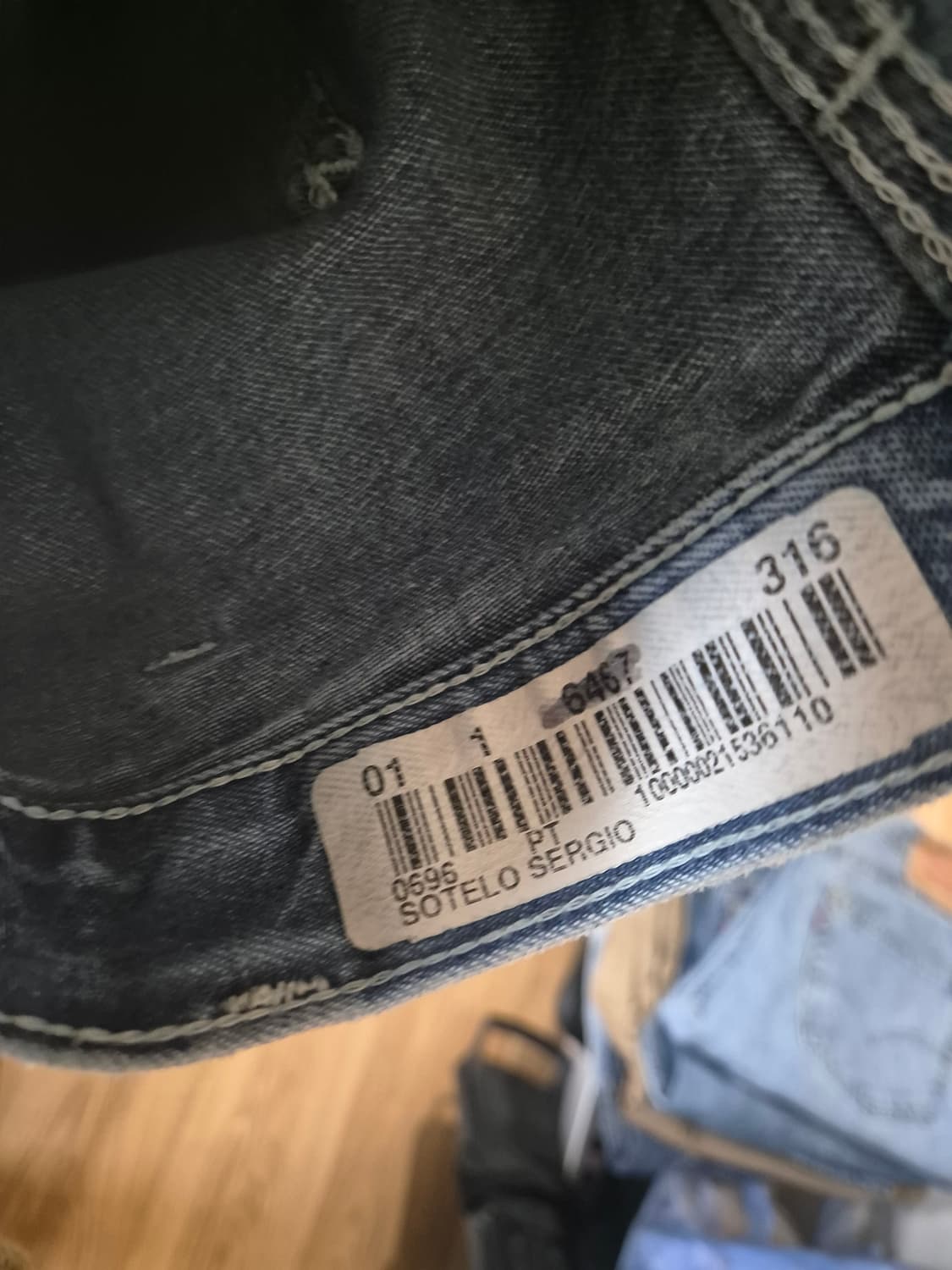 빈티지 칼하트 카펜터 데님 팬츠(34사이즈) 상품이미지5