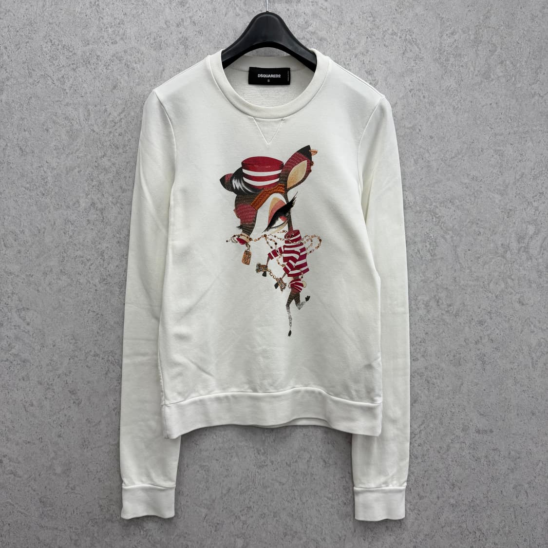 90 디스퀘어드2 디어 여자 맨투맨 상품이미지1