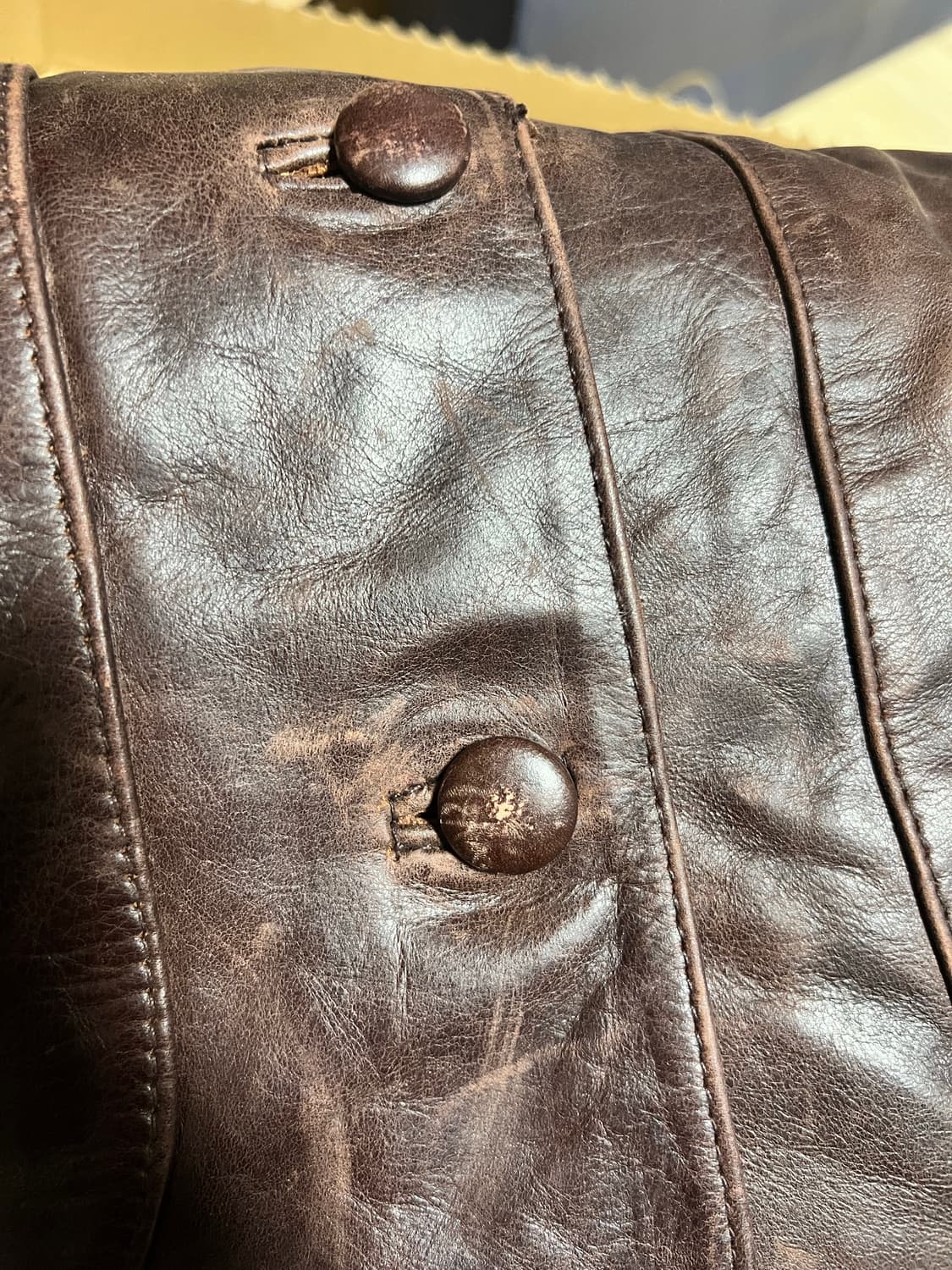 S(KR 55) 자라 리미티드 에디션 100% 가죽 크롭 블레이저 상품이미지8