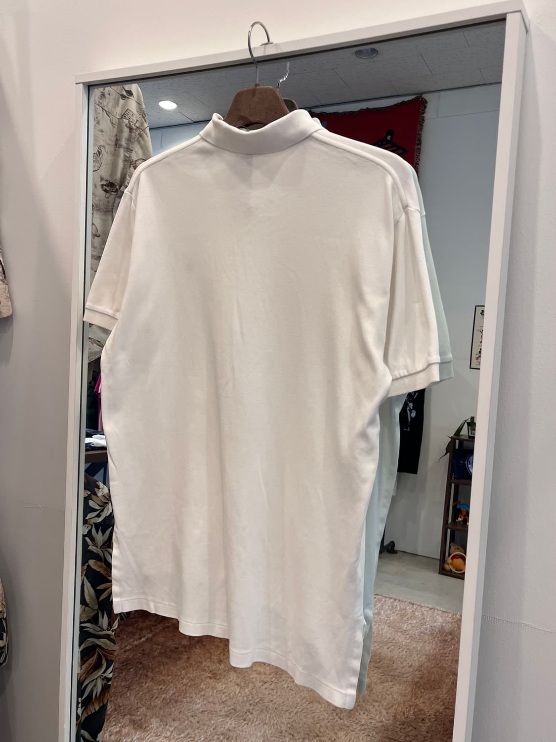 Polo RL 폴로 랄프로렌 카라티 pk 반팔 티셔츠 (white) 상품이미지4