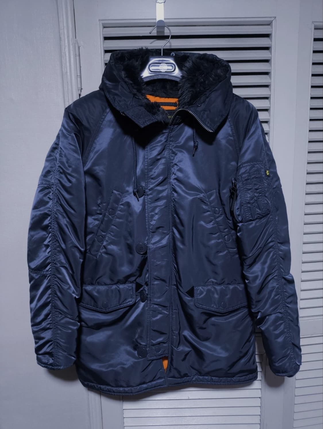 95 알파인더스트리 N3B 야상 경량패딩 네이비 상품이미지1