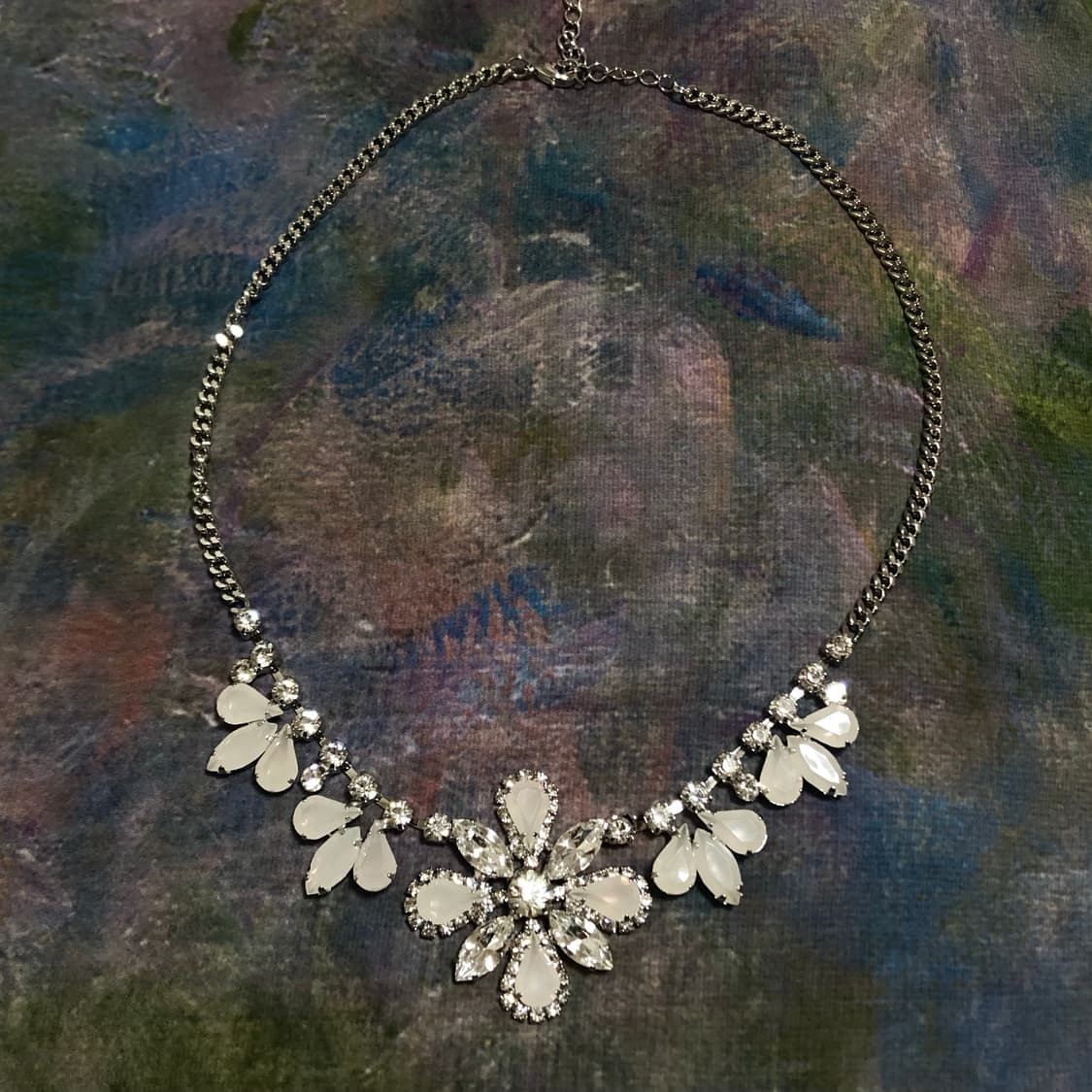 빈티지 페어리 오리엔탈 모리걸 하구미 긱시크 와투케 펑크 꽃 목걸이 상품이미지1