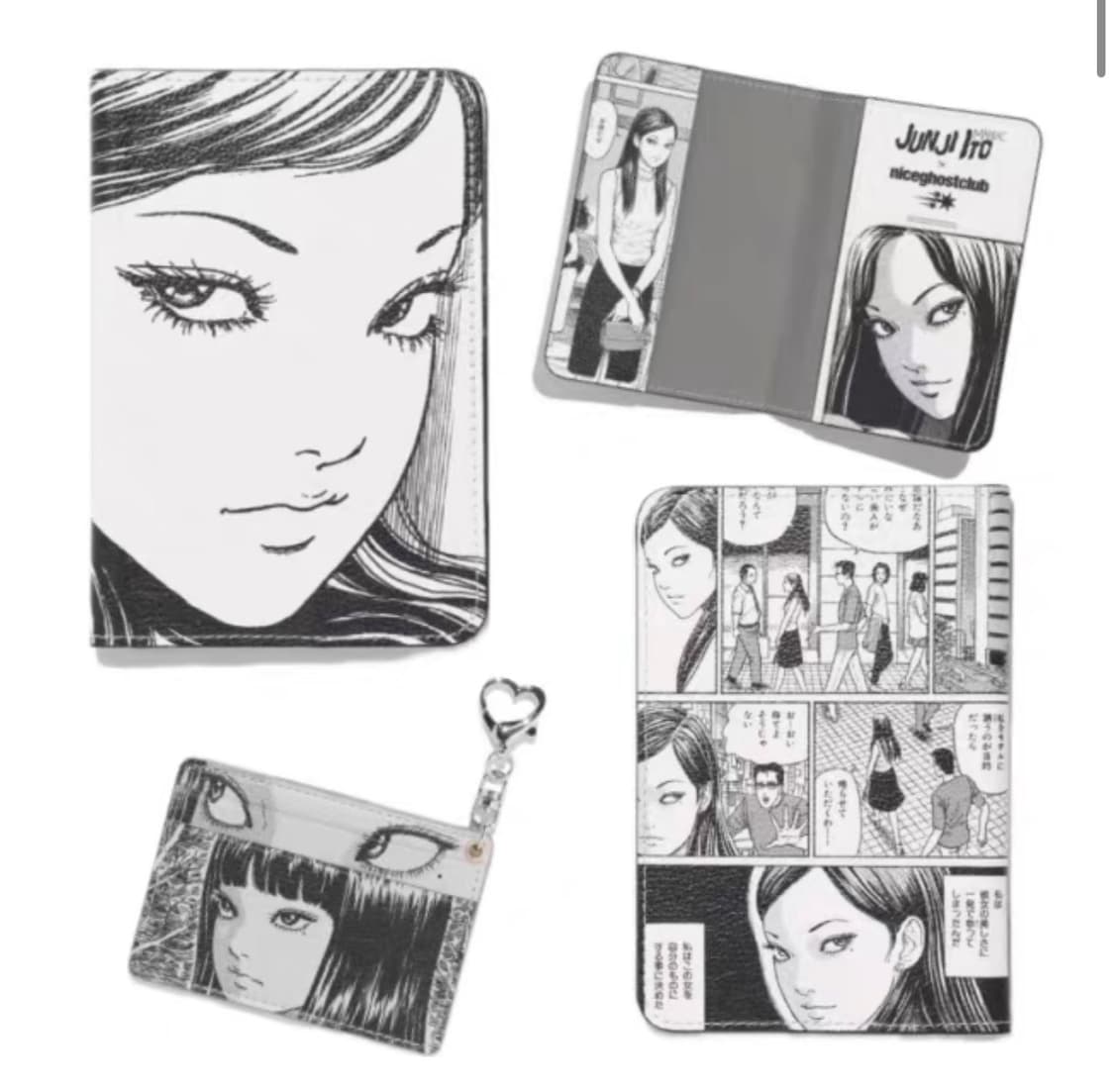 이토준지 토미에 여권케이스, 카드지갑 상품이미지1