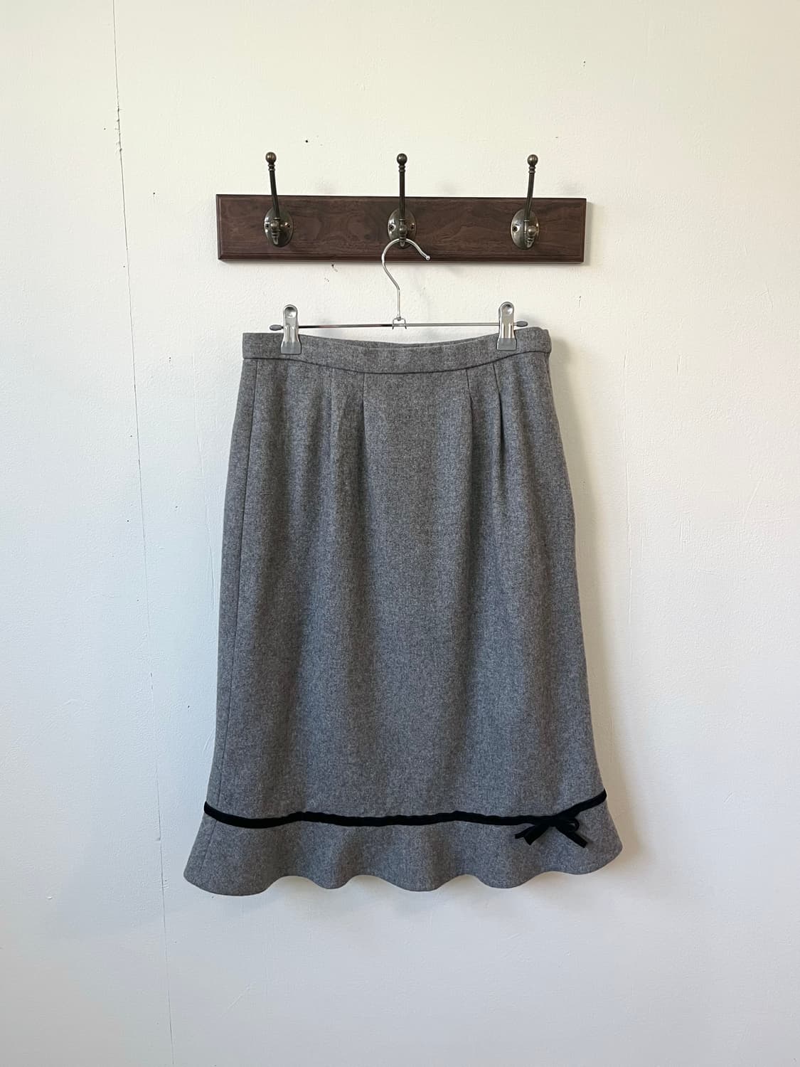 japan vtg 울 스커트 상품이미지2