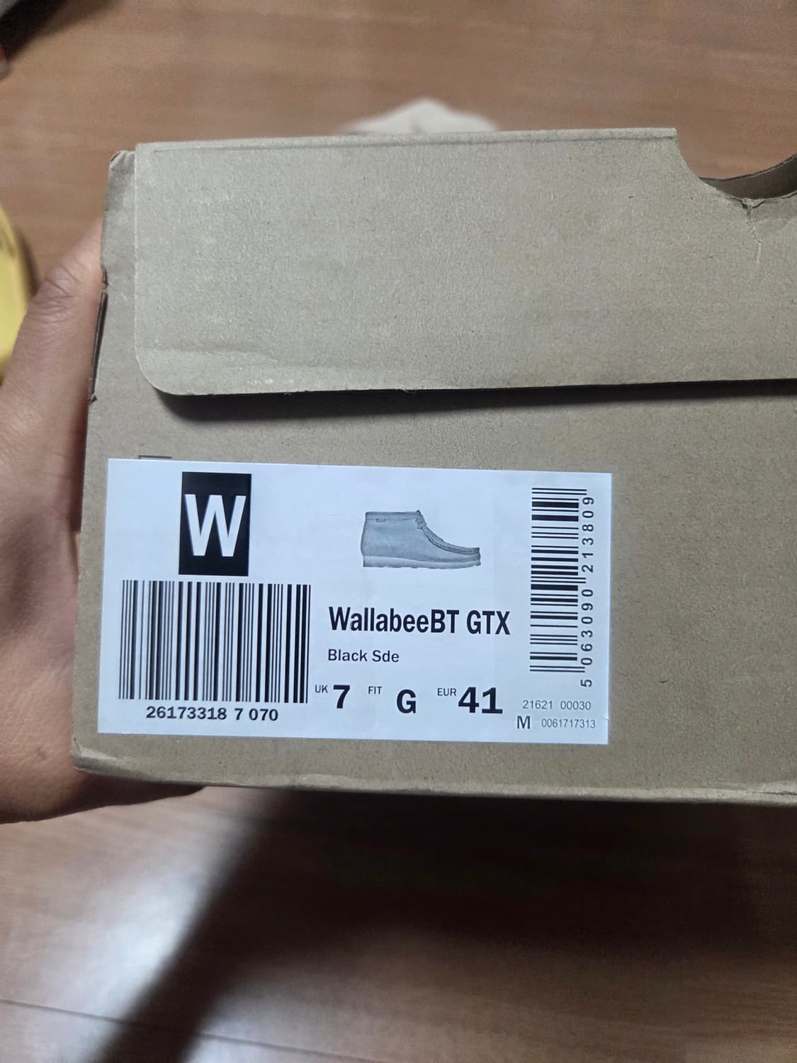 (새제품)클락스 왈라비 gtx uk7 상품이미지2