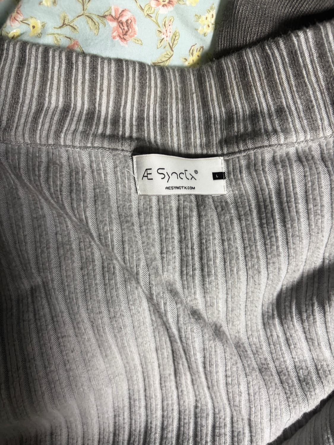 에이시넥틱스 집업 가디건 L 상품이미지2