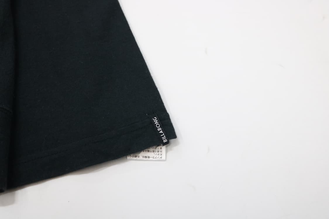 Billabong 빌라봉 사이드 로고 테이핑 블랙 롱슬리브 티셔츠 (M) 상품이미지6