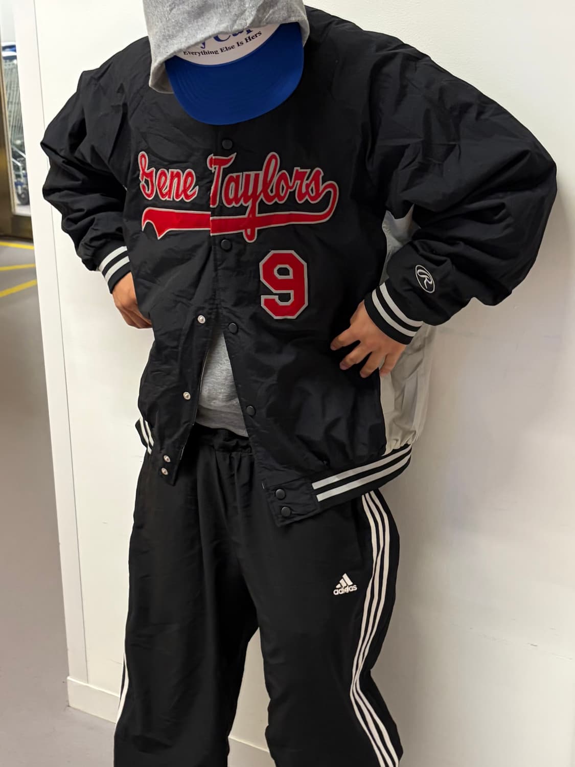 90s 올드스쿨 레터링 스타디움 바시티 jk 상품이미지4