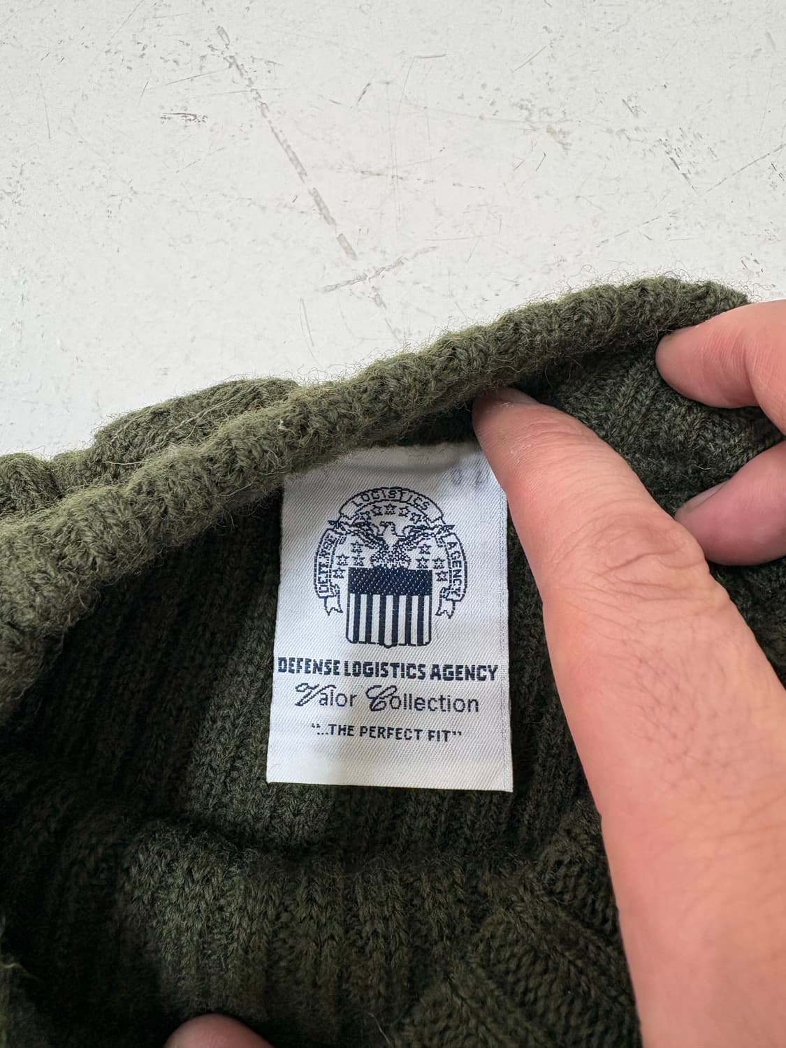 00’s USMC Service Wool sweater. 상품이미지4