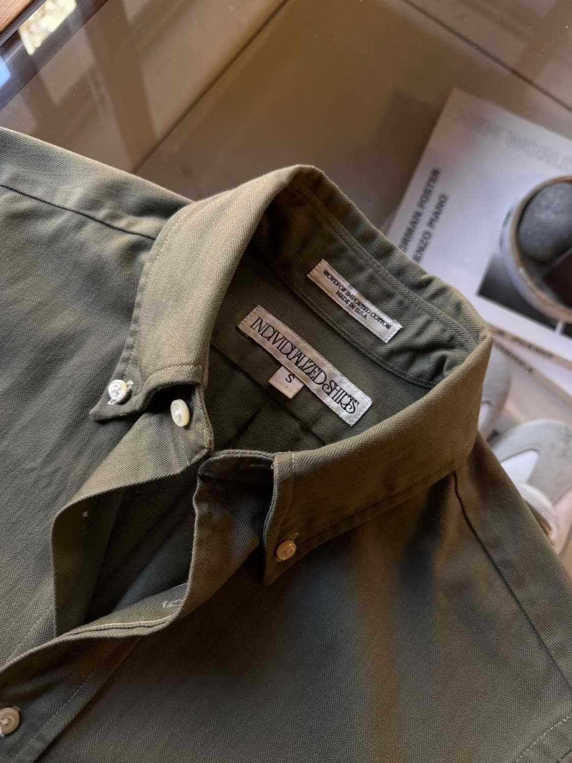 인디비주얼라이즈드 셔츠 버튼다운 셔츠 95 상품이미지8