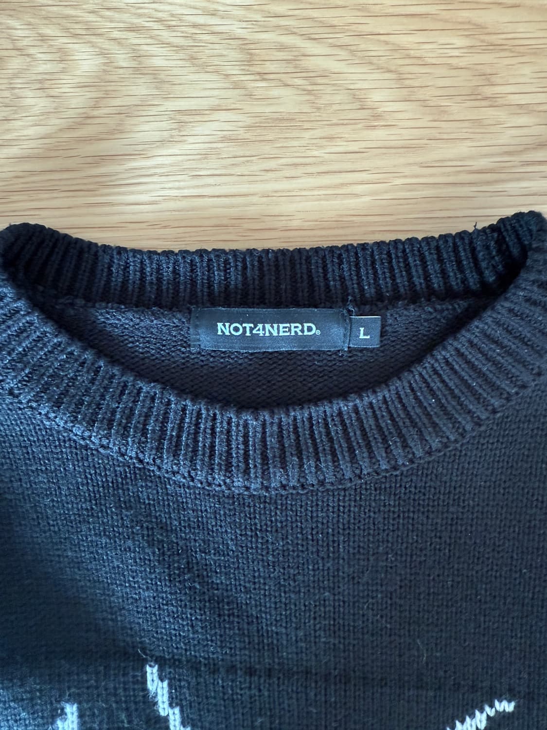 낫포너드(NOT4NERD) 니트 상품이미지5