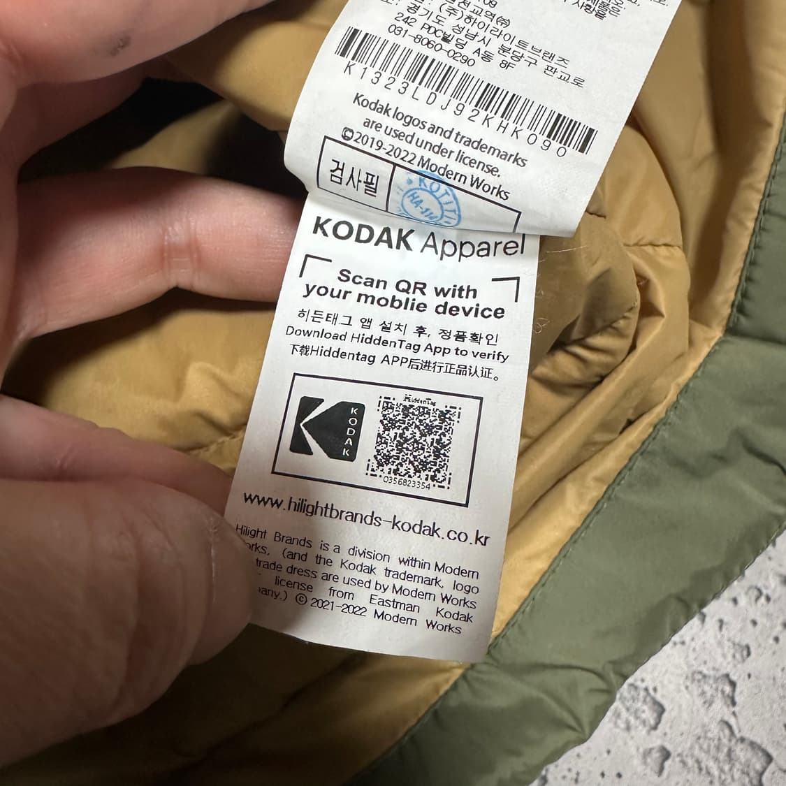 ✨ (바배) 코닥 경량 구스다운 셔츠 패딩  상품이미지6