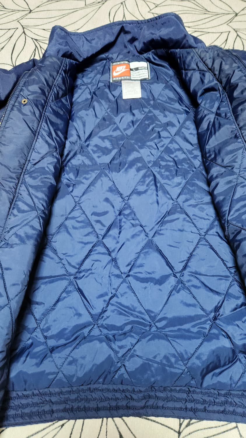 90'S 나이키 미시간 나일론 웜업 누빔자켓 L사이즈입니다 110 상품이미지8