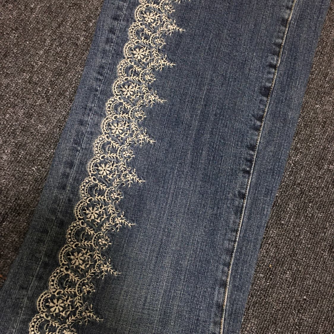 레이스 청바지 상품이미지5