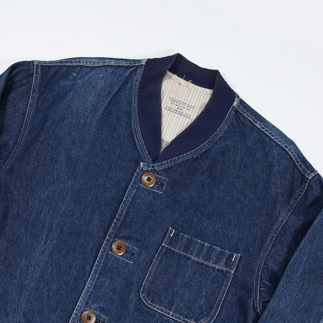 꼼사 드 모드 데님 논카라 초어 (105) 반코트 상품이미지3