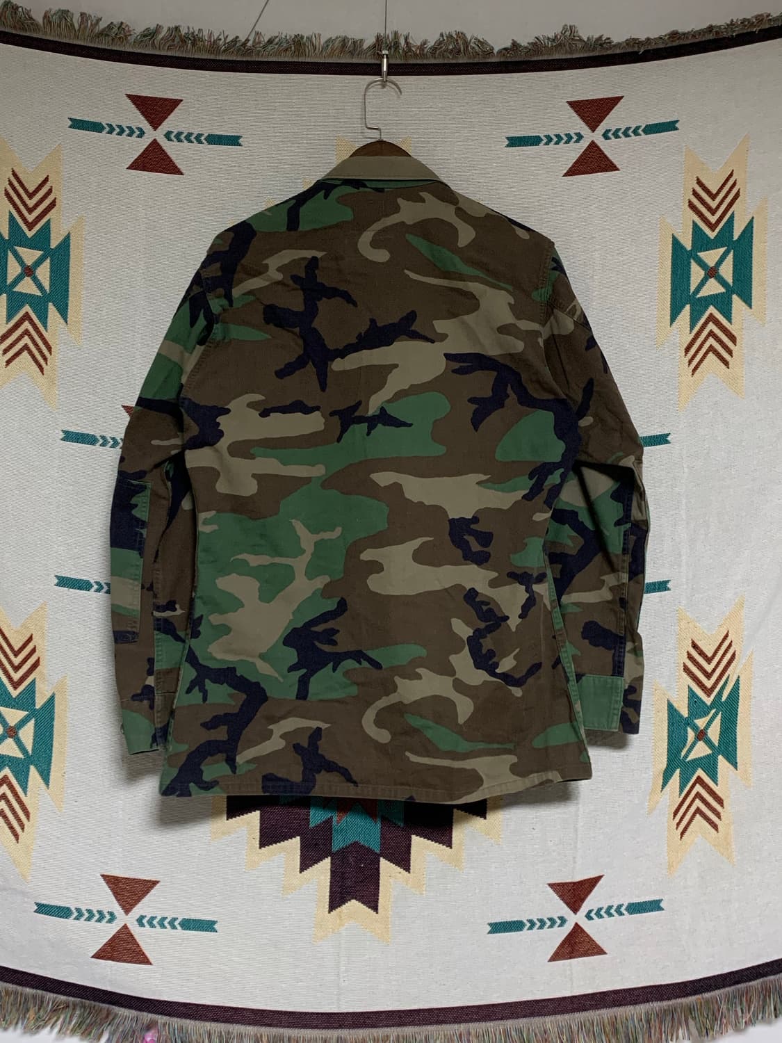 미군 우드랜드 BDU 셔츠 미디움롱 상품이미지7