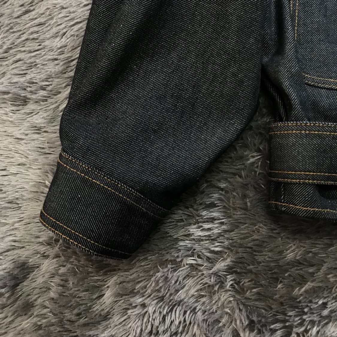 [[M, A급] 메종미네드 인디고 자켓 스트레이드 데님#320 상품이미지6