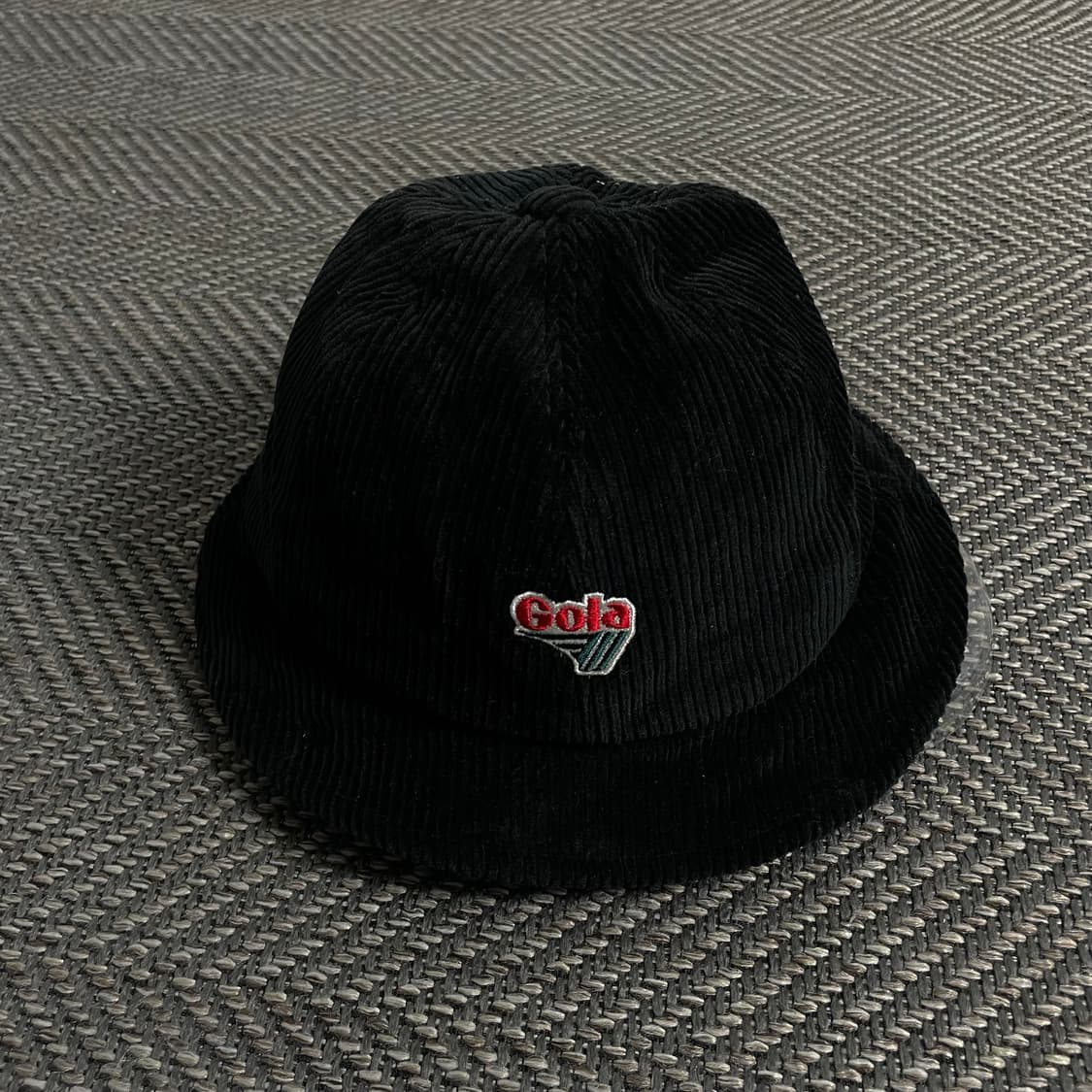 GOLA 코듀로이 버킷햇 블랙y 3907 상품이미지2