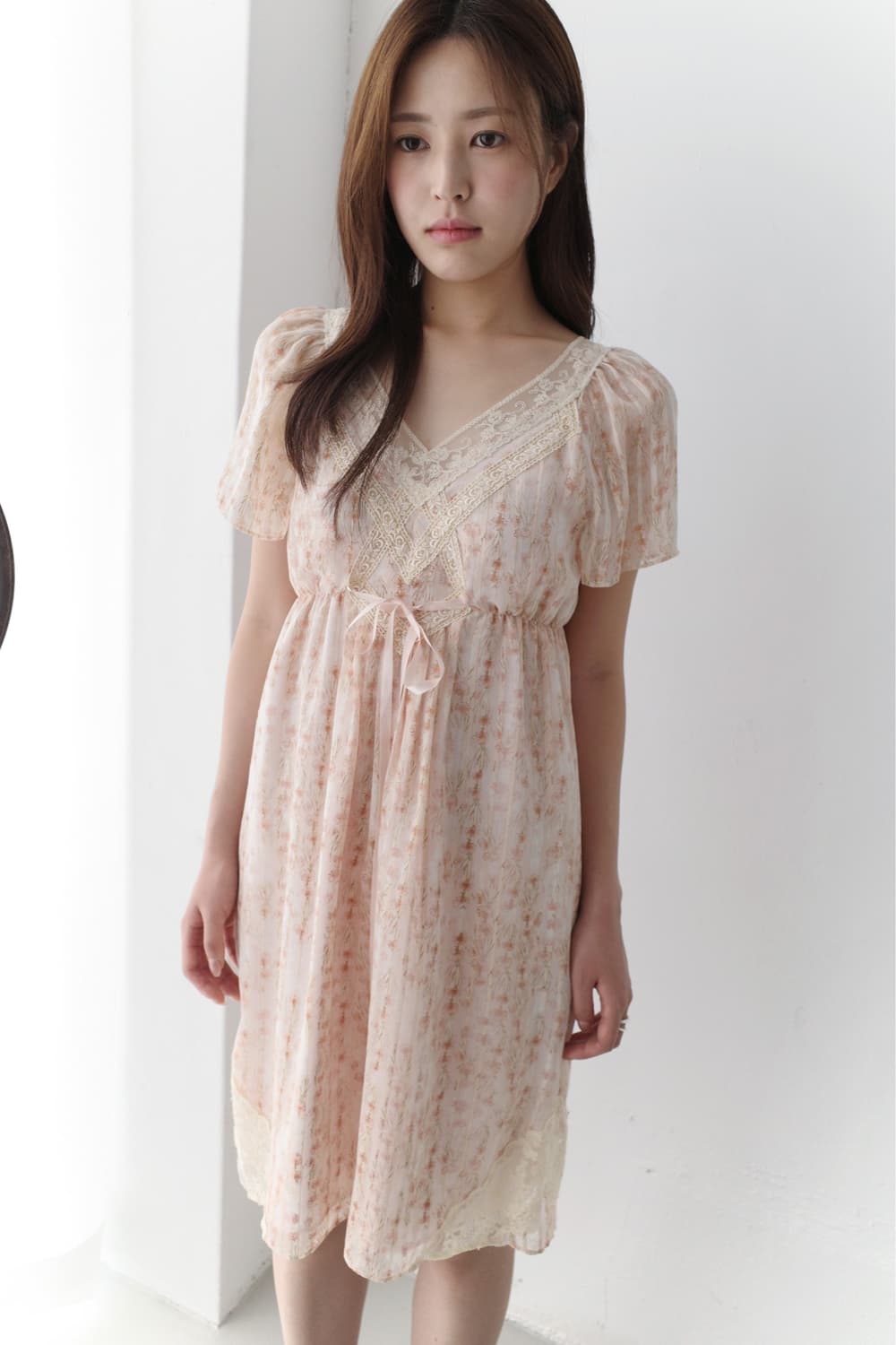 lace flower one-piece 상품이미지5