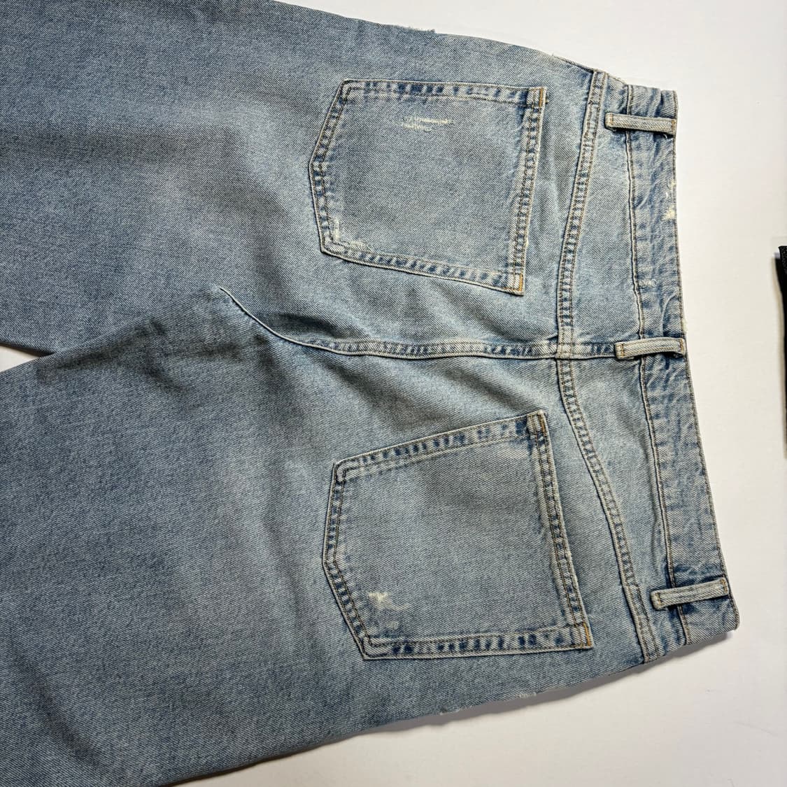 자라 와이드 커브드 데님 32 상품이미지2