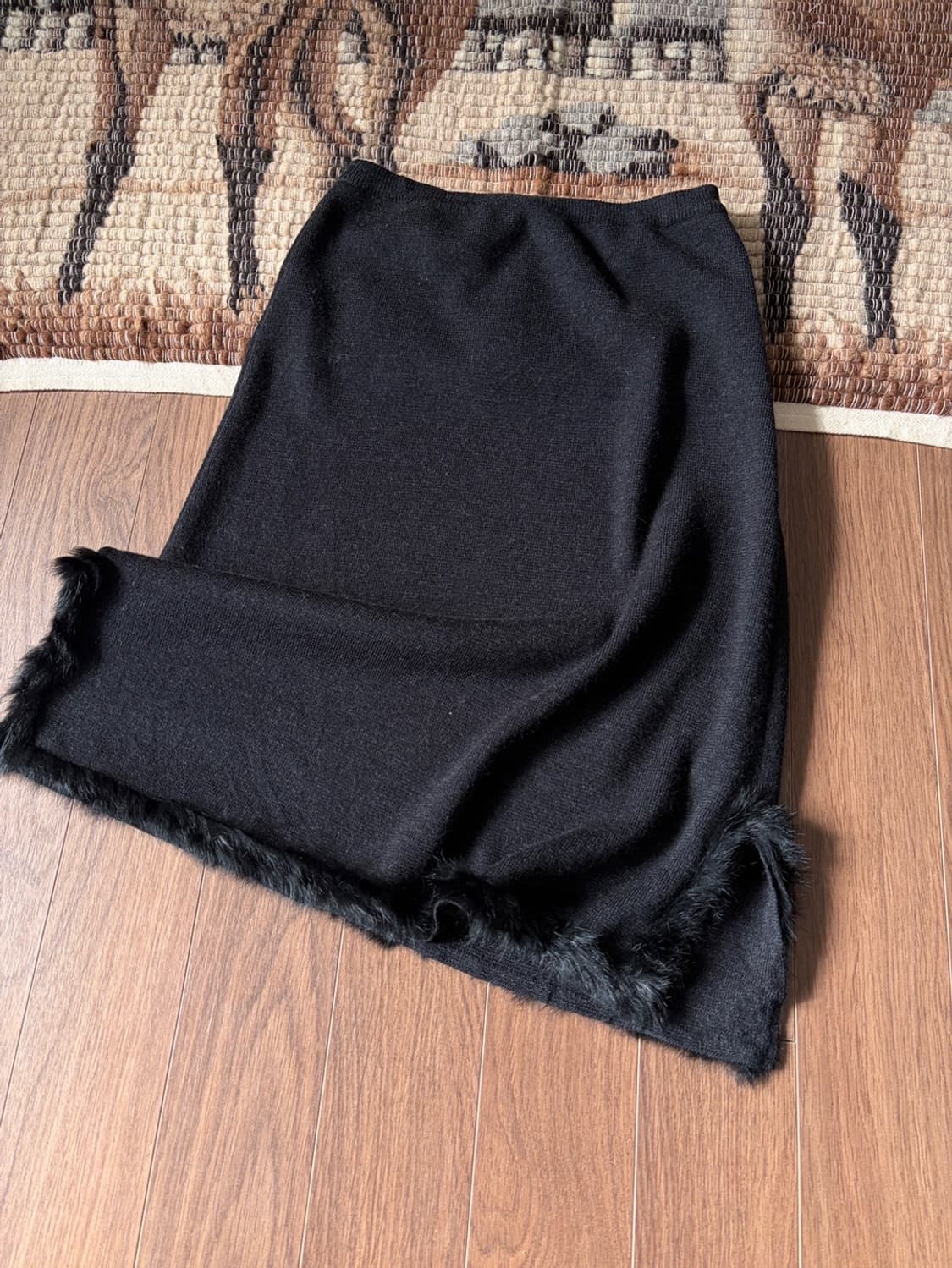 fur knit skirt 상품이미지9