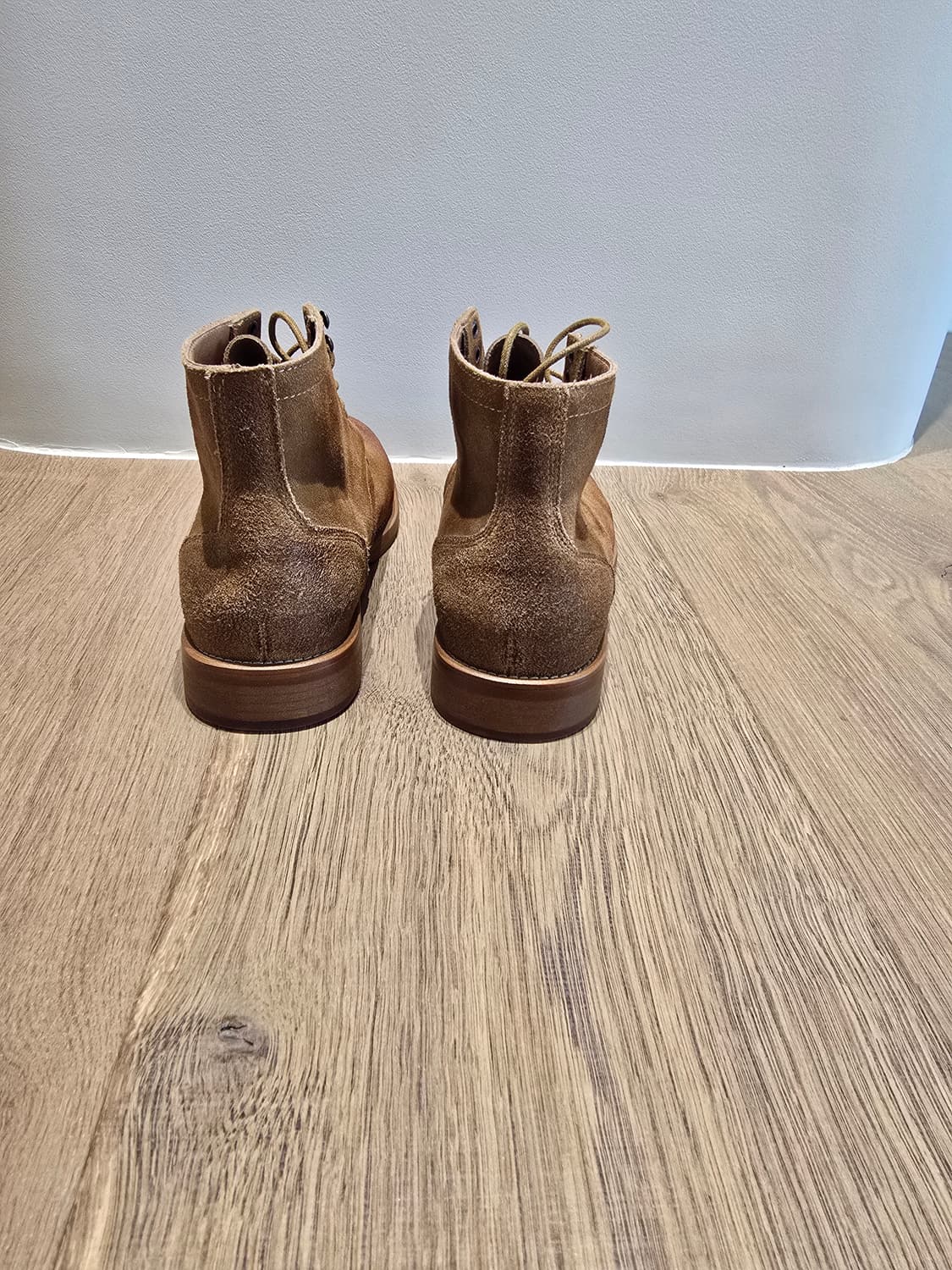 브라운 스웨이드  부츠 상품이미지2