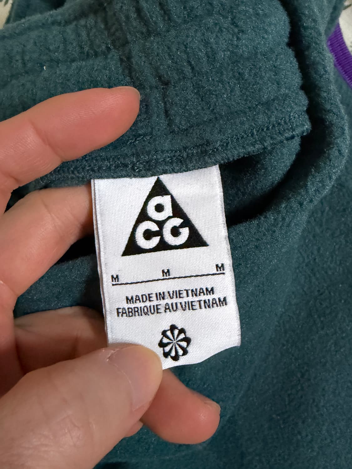 [M] ACG 폴라텍 울프 트리 팬츠 딥정글 - 아시아 상품이미지2