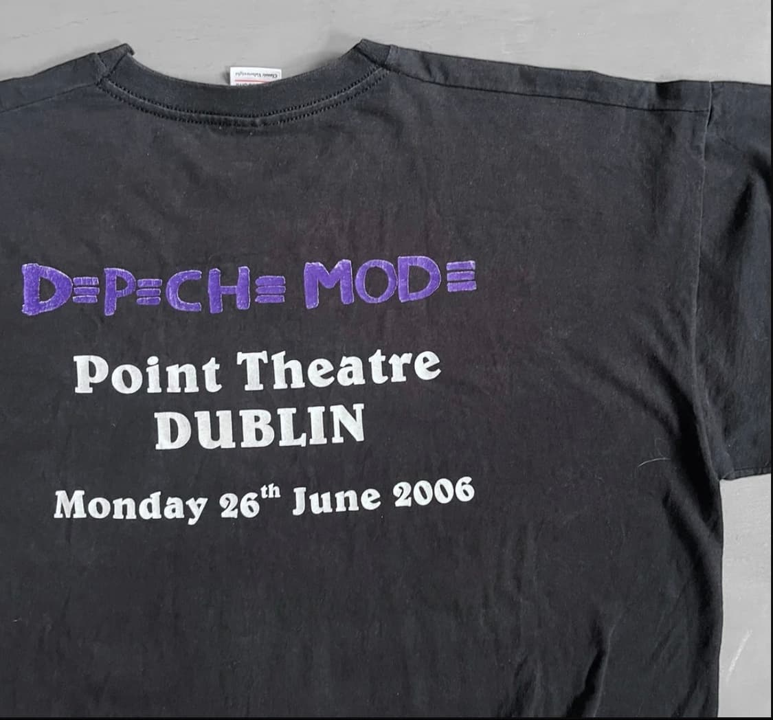 2006 Depeche Mode T-shirt (L) 상품이미지3