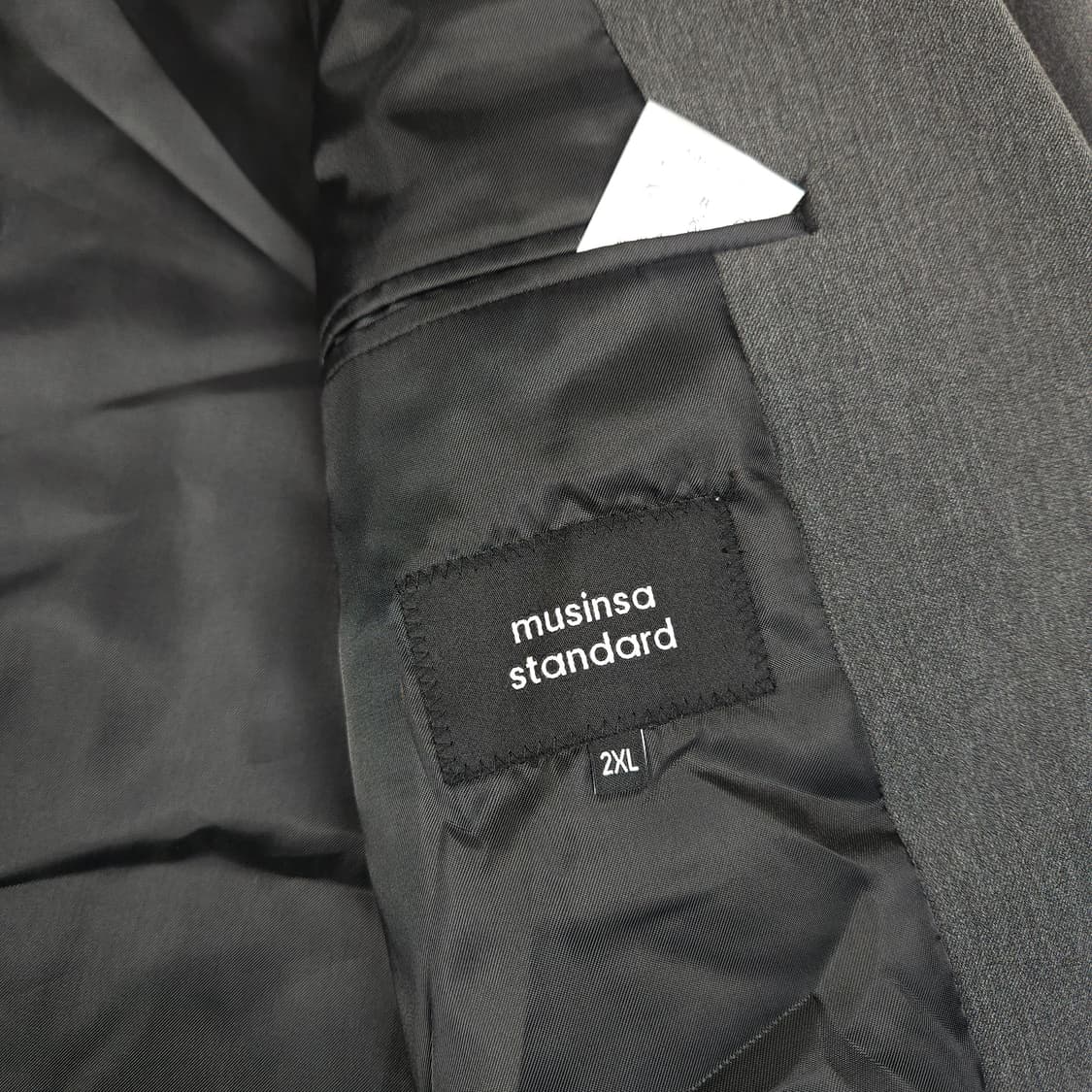 무신사 스탠다드 오버핏 미니멀 블레이저 상품이미지4