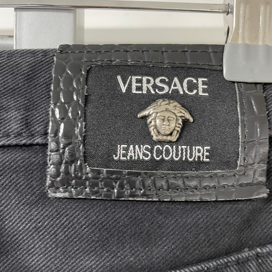 베르사체 블랙 데님 팬츠 32/42 상품이미지4