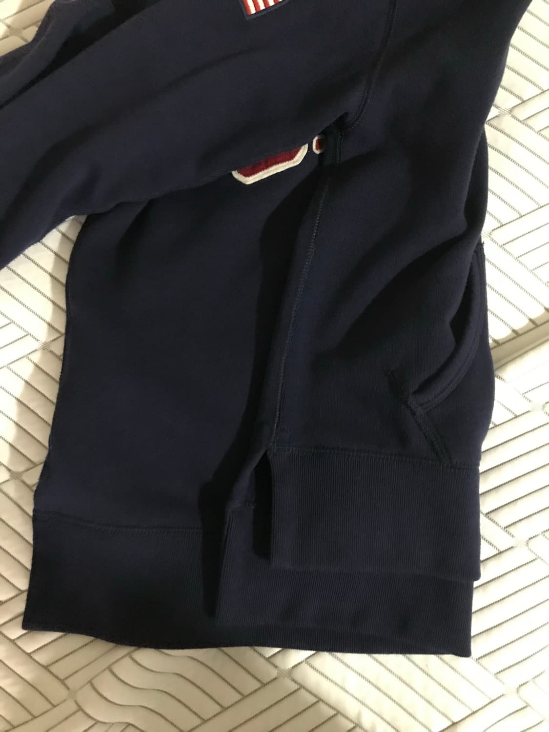 폴로 성조기 후드집업 팔아요 상품이미지3