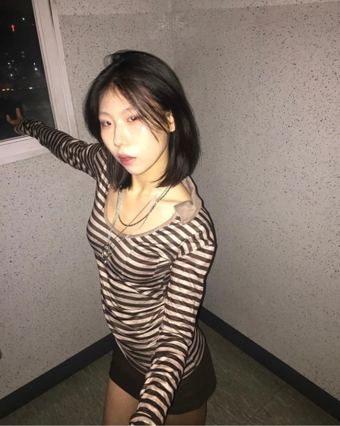 빈티지 y2k 스트라이프 티셔츠 상품이미지3