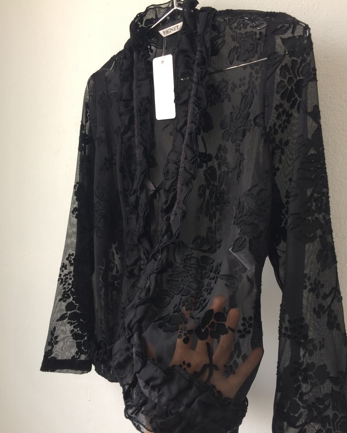Pattern see through jacket 상품이미지4