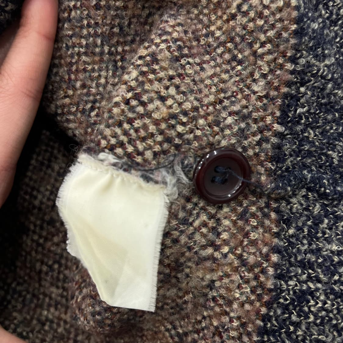 4 미쏘니 빅카라 멀티컬러 울 니트 상품이미지5