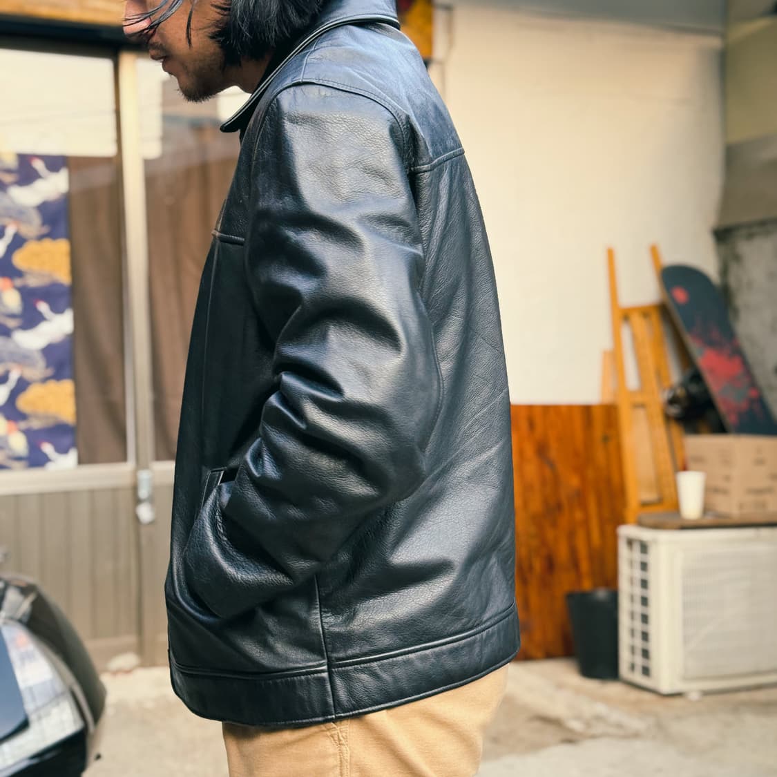 코리안모드 카우하이드 카코트 XXXL 상품이미지9