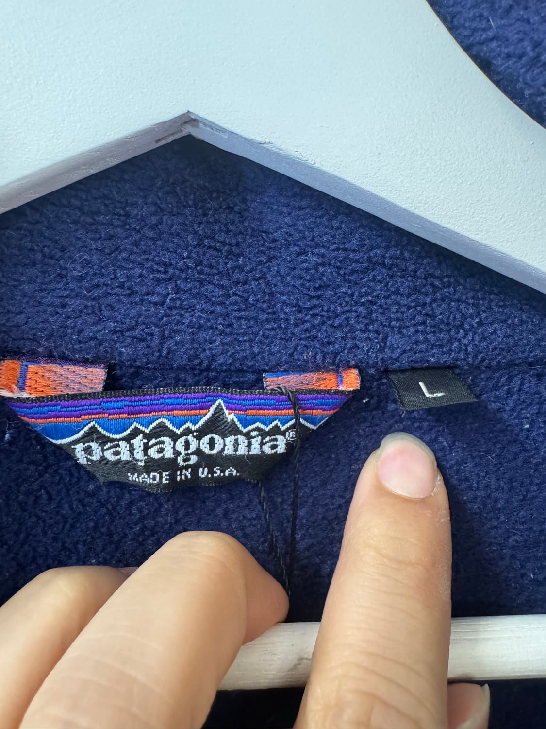 파타고니아 90s USA 쉘드 신칠라 자켓 L 상품이미지3