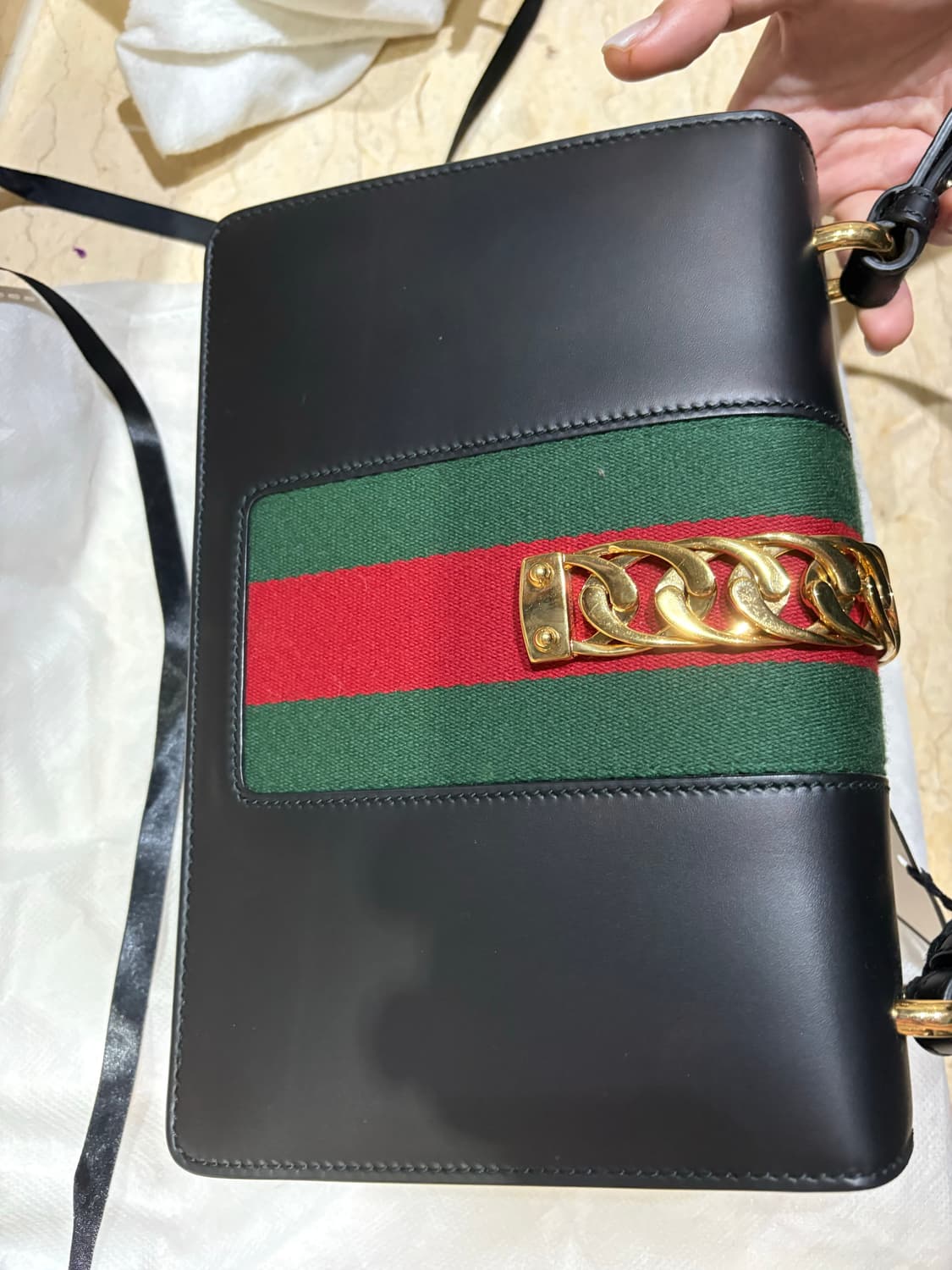 구찌(Gucci) Sylvie 라인 2017시즌 80s 복각 아카이브 상품이미지4
