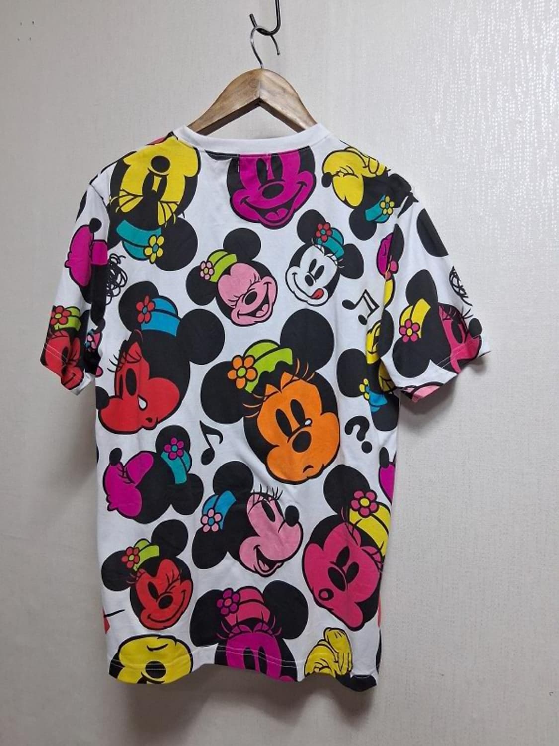 일본 Disney RESORT 미키미니케릭터 반팔티 여성 여유66 남성9 상품이미지2