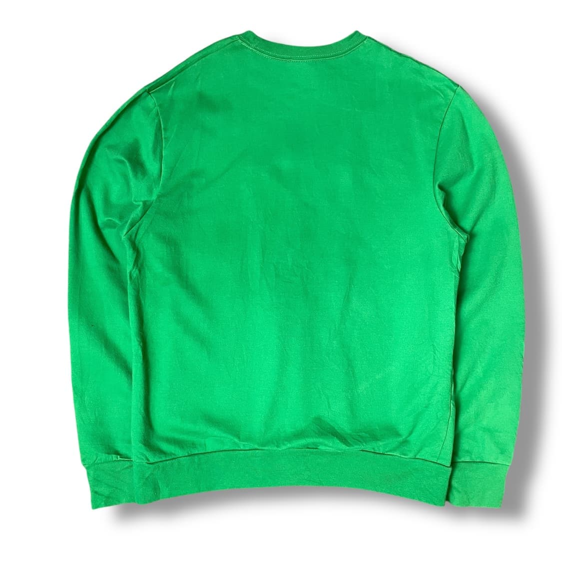 USA 크리스마스 팬더 판다 그린 노르딕 기모 맨투맨 M 상품이미지2